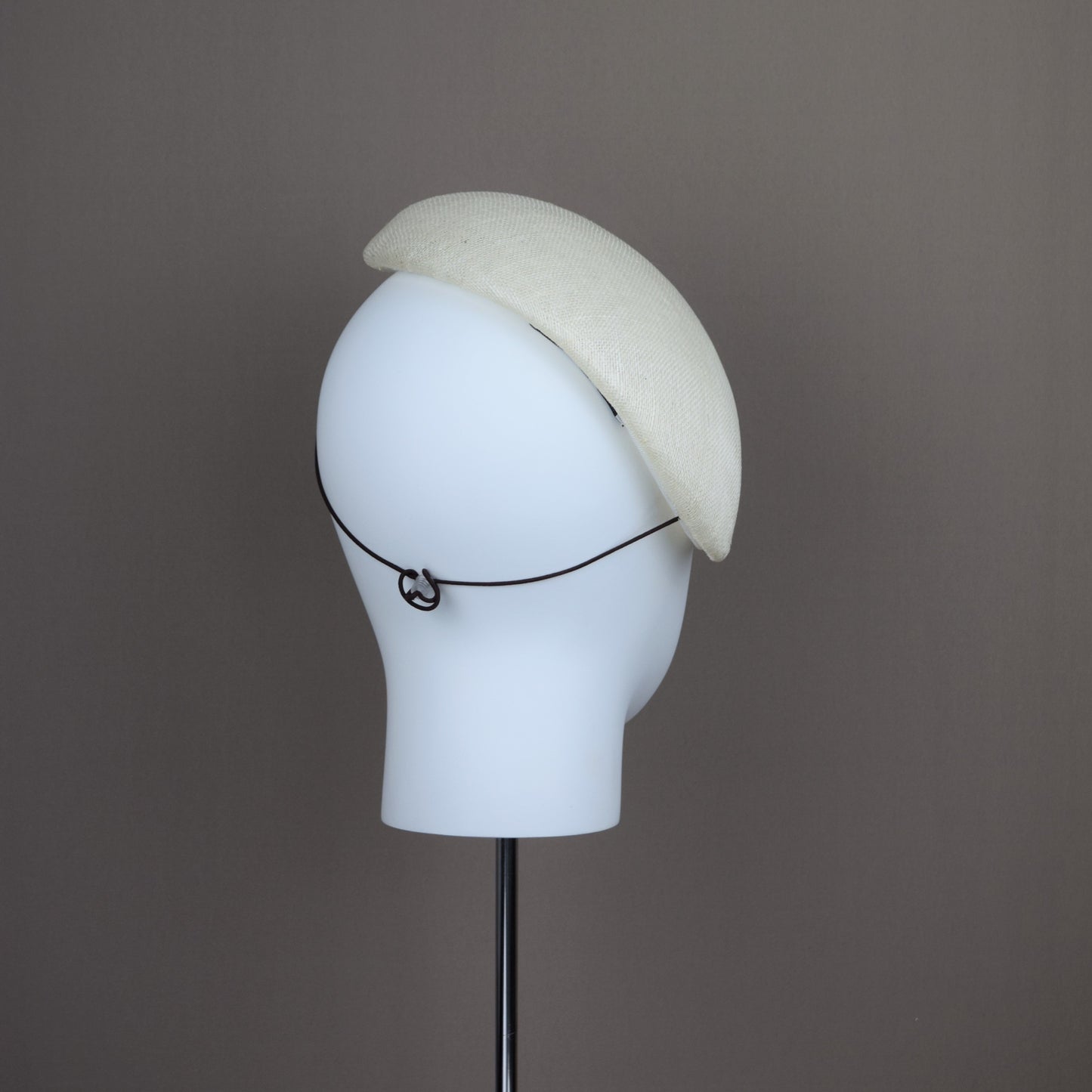 Ivory Straw Duchess Style Hat