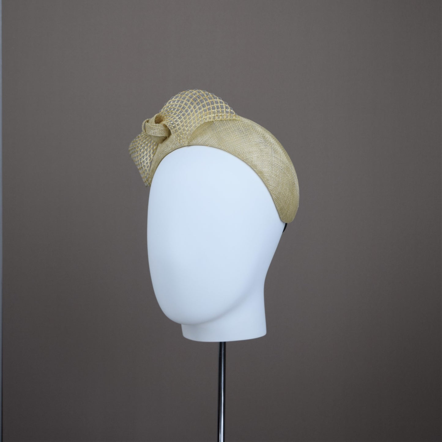 Natural Straw Wedding Guest Headband