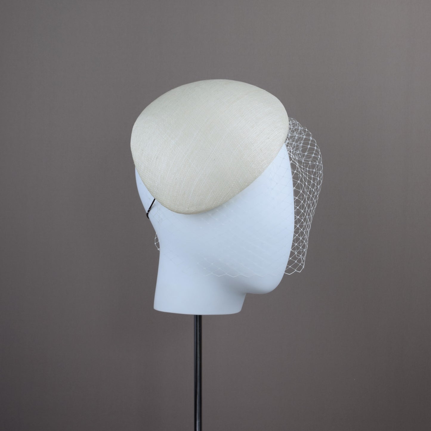 Ivory Straw Duchess Style Hat