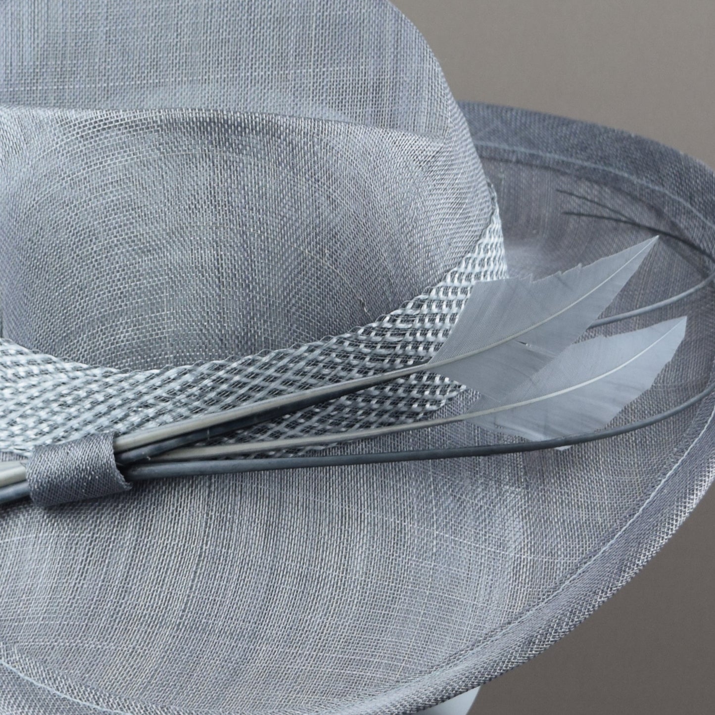 Silver Grey Fedora