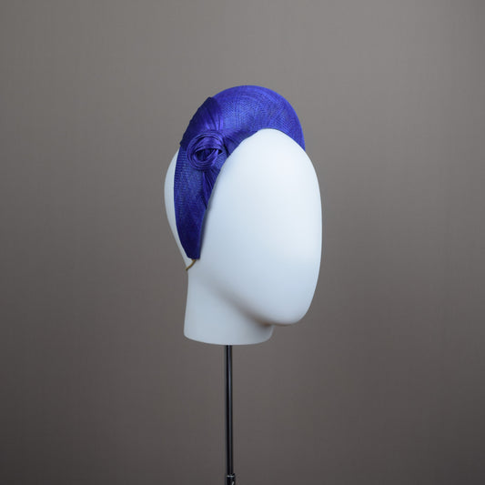 Ultra Blue Cobalt Wedding Guest Headband