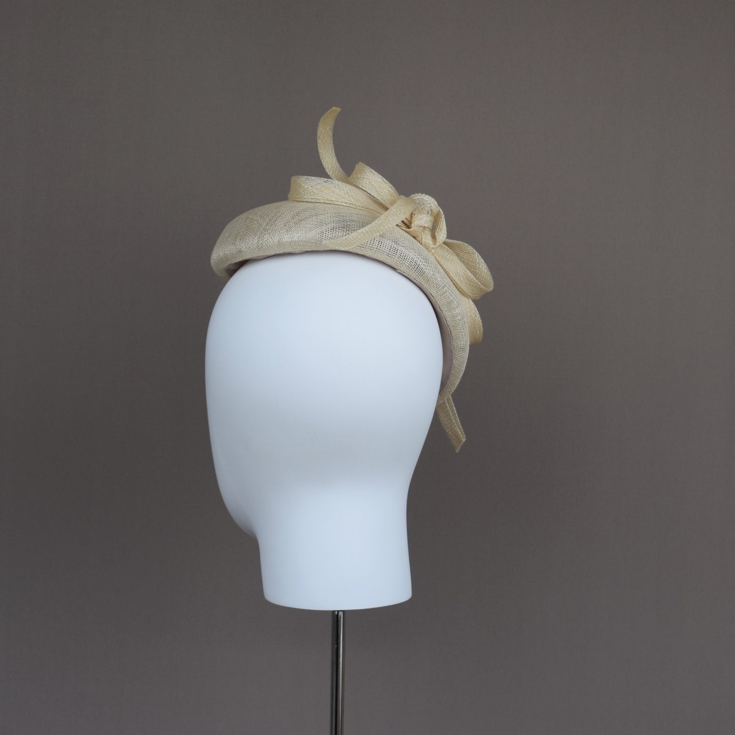 Ivory Straw Duchess Style Hat