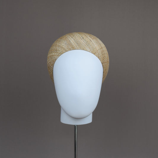 Chunky Natural Straw Headband